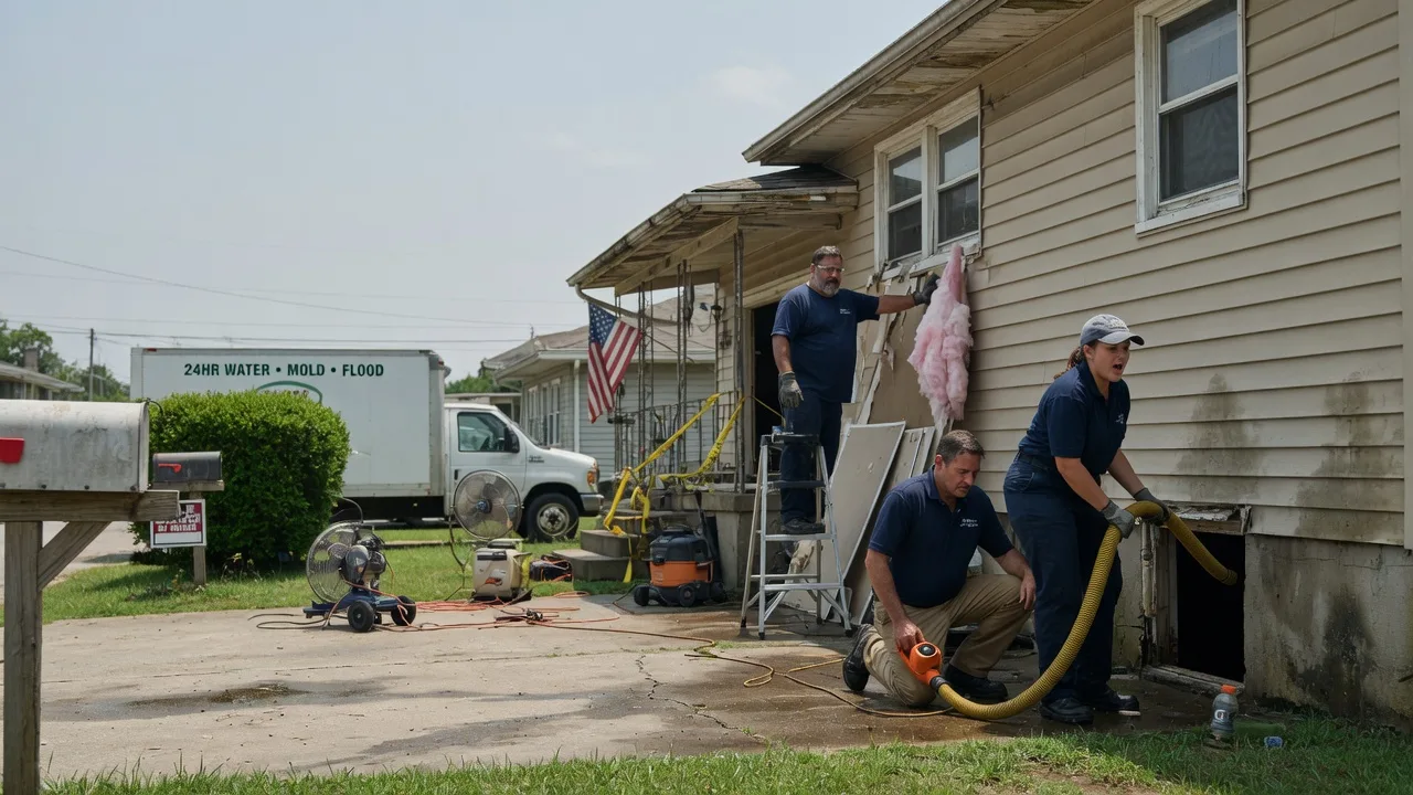 Water Damage Repair in Mason, WV near me